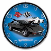 GMRE1408544 1971 Corvette Stingray Black clock - Made in USA