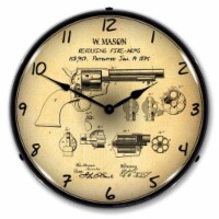 RE1507609 Colt Peace Maker Patent clock - Made in USA