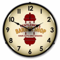 1601618 Barber Shop 2 clock - Made in USA