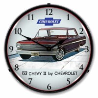 GM1701712 1963 Chevy II Nova Super Sport clock - Made in USA