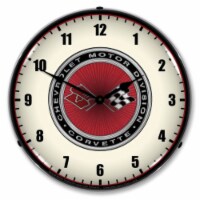 GM1802840 C3 Corvette 68-82 clock - Made in USA