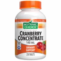 Botanic Choice  Cranberry Concentrate Tablets Urinary Support Herbal Supplement