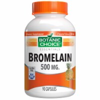 Botanic Choice  Bromelain Capsules 500 mg. Joint Herbal Supplement