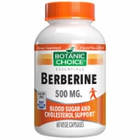 Botanic Choice Berberine 500 Mg. Blood Sugar Herbal Supplement