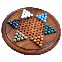 Intex Entertainment INT1249 Wooden Chinese Checkers