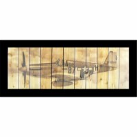 DaydreamHQ PF6020 Past Flight -60 x 20 Inside & Outside Full Color wood Wall Art