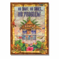 Day Dream JMNS1420 14 x 20 in. No Shoes No Shirt Wall Art