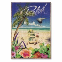 Day Dream JMPC1420 14 x 20 in. Palm Chair Wall Art