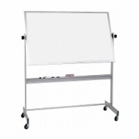 Mooreco DryEraseBoard, Revrsble,Plastic,48 x72   668AG-HH