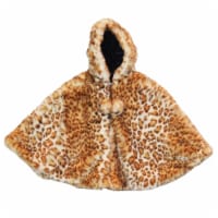 Foxfire for Kids  Snow Leopard Poncho - Medium