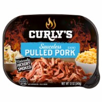 Curly's Hickory Smoked & Seasoned Sauceless Pulled Pork Perspective: Main