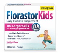 FlorastorKids Daily Probiotic Supplement Powder Sachets 250mg