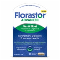 Florastor® Advanced Gas & Bloat Probiotic & Digestive Supplement Capsules Perspective: Main