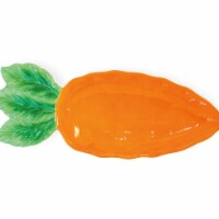 Boston International KAC20025 Ceramic Carrot Plate Perspective: Main