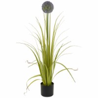 Boston International Allium Grass Faux Plant Perspective: Main