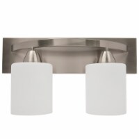 Dorence | 3 Lights Brushed Nickel Bathroom Vanity Light Bar