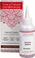 Tints of Nature  Henna Cream Hair Color Golden Brown