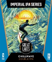 Great Lakes® Brewing Co. Imperial IPA Series Chillwave Double IPA Beer Perspective: Main