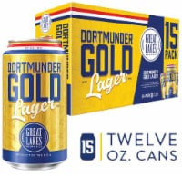 Great Lakes Brewing Co. Dortmunder Gold Lager 15 - 12 oz Cans Perspective: Main