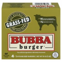 Bubba Burger Gluten Free Grass Fed Beef Burger Perspective: Main