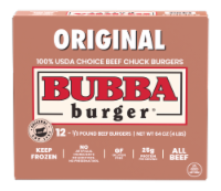 Bubba Burger® Original USDA Choice Beef Chuck Patties