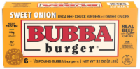 Bubba Burger® Gluten Free Sweet Onion Burgers