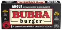 Bubba Burger® Angus All Beef Burgers Perspective: Main