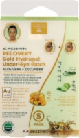 Earth Therapeutic Recovery Gold Hydrogel Undereye Patch Perspective: Main