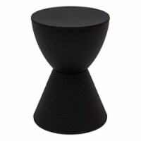 LeisureMod Modern Round  Boyd Side Table