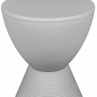 LeisureMod Modern Round  Boyd Side Table