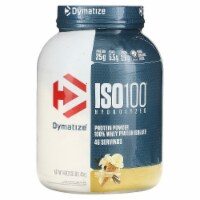 Dymatize® ISO100™ Hydrolyzed Gourmet Vanilla 100% Whey Protein Isolate Powder