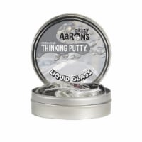 Crazy Aaron's Liquid Glass Thinking Putty Silicone Clear - Total Qty: 1