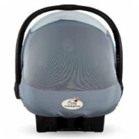 CozyBaby Sun & Bug Cover w/ Lightweight Summer Cozy Cover for Baby Carrier, Gray