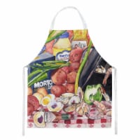 Carolines Treasures 8825-1APRON Recipe for Gumbo and Potato Salad Apron