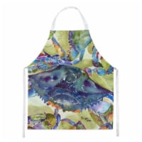 Carolines Treasures  8512APRON Crab All Over Apron
