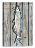 Carolines Treasures  8492GF Fish Catfish Flag Garden Size