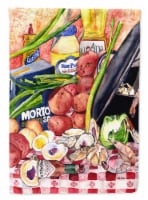 Carolines Treasures 8825-1GF Recipe for Gumbo and Potato Salad Flag Garden Fla