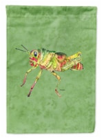 Carolines Treasures 8848GF Grasshopper on Avacado Garden Flag
