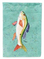 Carolines Treasures  8355CHF Fish Mutton Snapper Flag Canvas House Size
