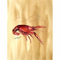 Carolines Treasures 8230CHF 28 x 40 in. Crawfish Flag Canvas House Size