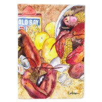 Carolines Treasures 8719CHF Lobster with Old Bay House Flag