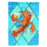 Carolines Treasures LD6163CHF 28 x 40 in. Crawfish Summer Flag Canvas House Size