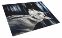 Carolines Treasures  7067LCB Great Dane Moonlight Glass Cutting Board Large