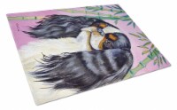 Carolines Treasures  7170LCB English Toy Spaniel Glass Cutting Board Large