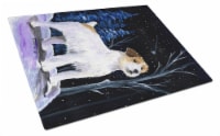 Carolines Treasures SS8388LCB Starry Night Jack Russell Terrier Glass Cutting B