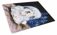 Carolines Treasures  SS8443LCB Starry Night Old English Sheepdog Glass Cutting B