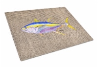 Carolines Treasures 8771LCB Fish - Tuna Glass Cutting Board Large