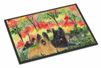 Carolines Treasures  SS8045MAT Briard Indoor or Outdoor Mat 18x27