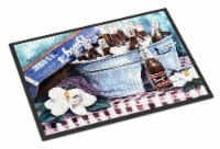 Carolines Treasures 1003MAT Barq's and old washtub Doormat 18x27