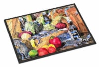 Carolines Treasures 8538MAT Barq's and Crabs Doormat 18x27